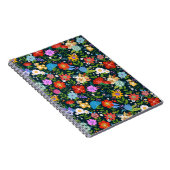 Ditsy naadloze bloemen Patroon-13554 Notitieboek (Rechterzijde)