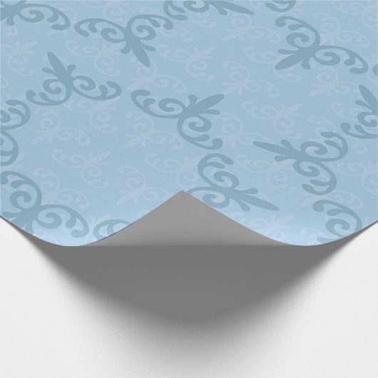 Ditsy Snowflake pattern backgrounds textures Cadeaupapier (Hoek)