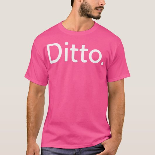 Ditto T-shirt (Voorkant)