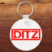 Ditz Stamp Sleutelhanger (Achterkant)