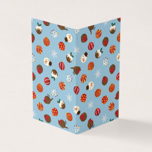 Ditzy Christmas Polkadots Kaart