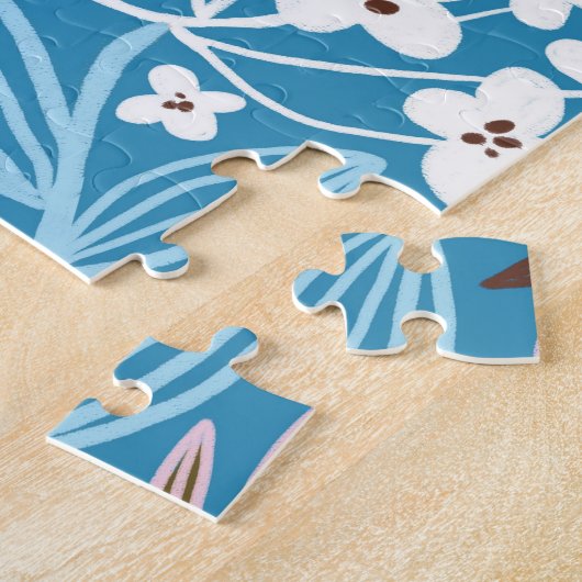 Ditzy Floral: lentedesign. Legpuzzel (Zijkant)