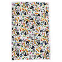 Ditzy grillig wandelpatroon | Folk Art Outdoor