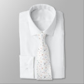 Ditzy Particle Physics op White Stropdas (Gebonden)