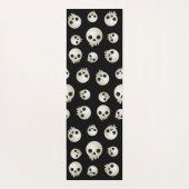 Ditzy Skulls Yoga Mat (Achterkant)
