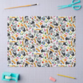 Ditzy Whimsical Hiking Pattern | Folk Art Outdoor Tissuepapier (Craft)