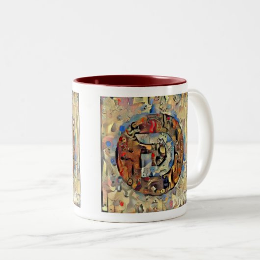 Div - Joan Miro - Mug (Devant droit)