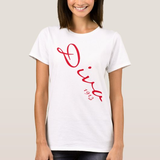 Diva 1913 t-shirt (Voorkant)