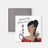 Diva absolument fabuleux d'un aimant (Recto/Verso)