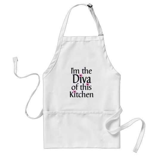 Diva Apron Standaard Schort (Voorkant)