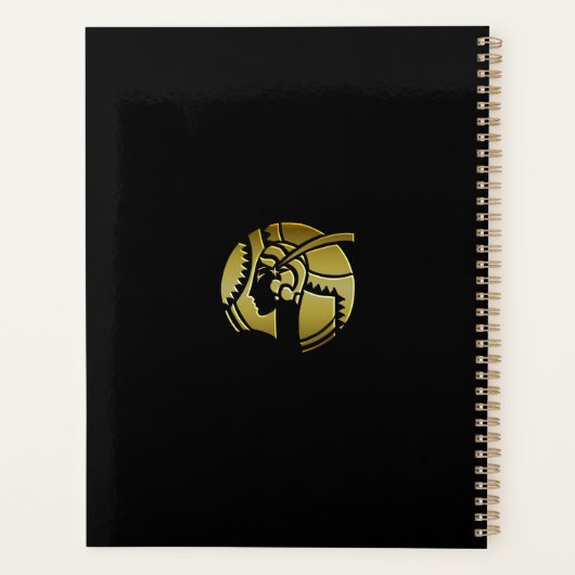 Diva Art déco des années 1920 en or (Dos)