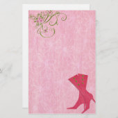 Diva Bedazzzzé Dans La Papeterie De La Pétoncle (Devant / Derrière)