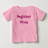 Diva Beginner Schattige Sassy Girly Quote (Voorkant)