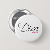 Diva-betic Ronde Button 5,7 Cm (Voorkant /achterkant)