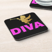 Diva Bier Onderzetter (Linkerzijde)