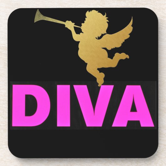 Diva Bier Onderzetter (Voorkant)