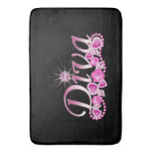 Diva Bling Badmat (Voorkant Verticaal)