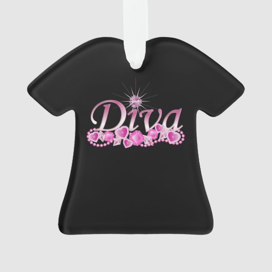 Diva Bling Ornament (achterkant)
