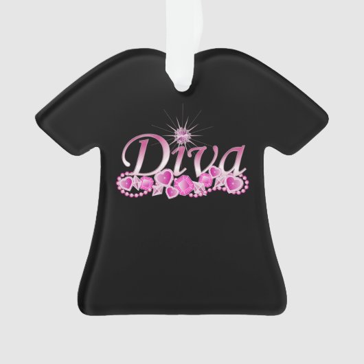 Diva Bling Ornament (voorkant)