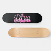 Diva Bling Skateboard (Horizontaal)