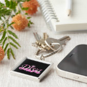 Diva Bling Sleutelhanger (Zijkant)