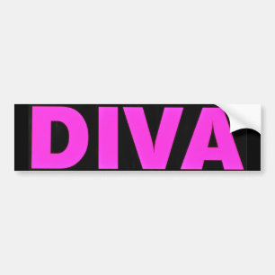 Diva Bumpersticker