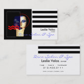 Diva Business Card-sjabloon Visitekaartje (Voorkant / Achterkant)