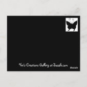 Diva Butterfly Briefkaart (Achterkant)