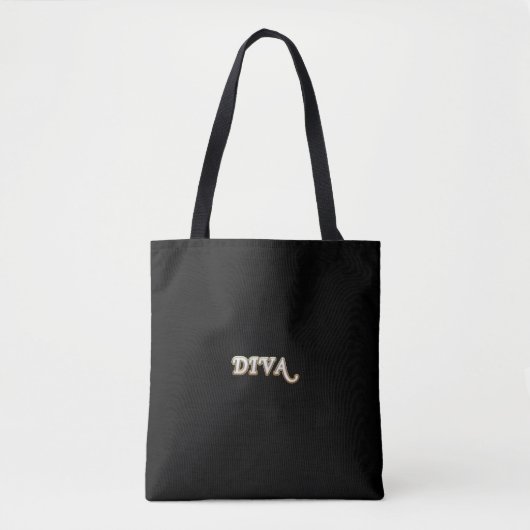 Diva canvas tas. draagtas (Voorkant)
