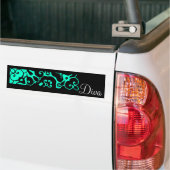 Diva Designer Name II Bumper Sticker (Sur camion)