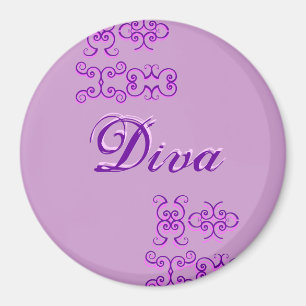Diva Designer Name II Magnet Magneet