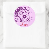Diva Designer Name Sticker (Tas)