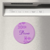 Diva Designer Nom II Magnet (In Situ (Lave-vaisselle))