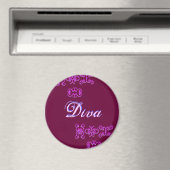 Diva Designer Nom IV Magnet (In Situ (Lave-vaisselle))