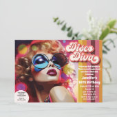 Diva Disco Invitation Années 70 (Debout devant)