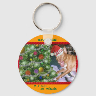 DIVA DOG "Kerstkerkoraal"-Sleutelhanger Sleutelhanger