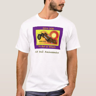 DIVA DOG Mannen T-Shirt versie 1