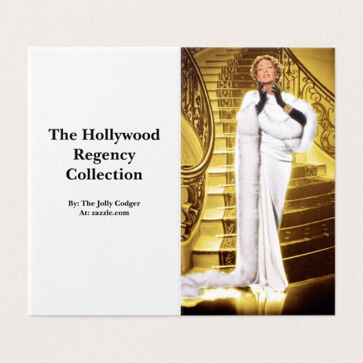 Diva du cinéma muet - Collection Hollywood Regency (Outside Unfolded)