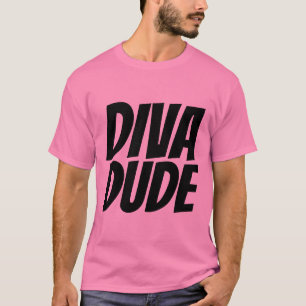 DIVA DUDE-MANNEN — SHIRTEN T-SHIRT