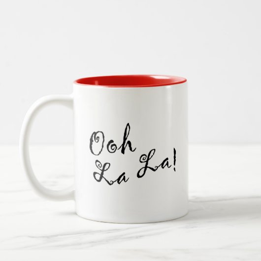 "DIVA" d'une Mug ! Mug à café à deux tons (Gauche)