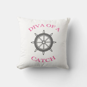 « DIVA D'UNE PRISE » Coussin jeté