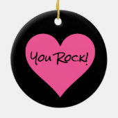 "DIVA d'une tante !" Ornement en céramique (Dos)