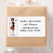 Diva Étiquettes de adresse immobiliers (En situation)