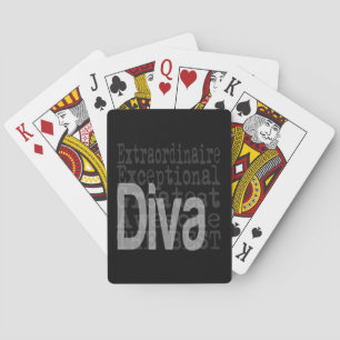 Diva Extraordinaire Pokerkaarten