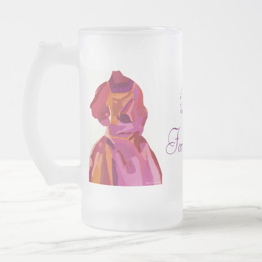 Diva Fashionista Autumn Reds Mug (Gauche)