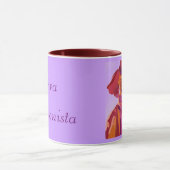 Diva Fashionista Autumn Reds Mug (Centre)