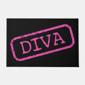 "DIVA Gestapeld en goedgekeurd" Deurmat (Voorkant)