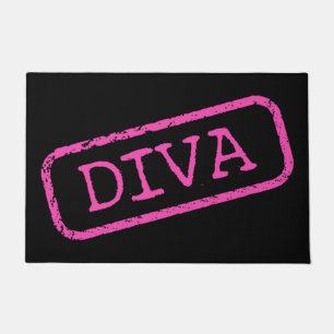 "DIVA Gestapeld en goedgekeurd" Deurmat