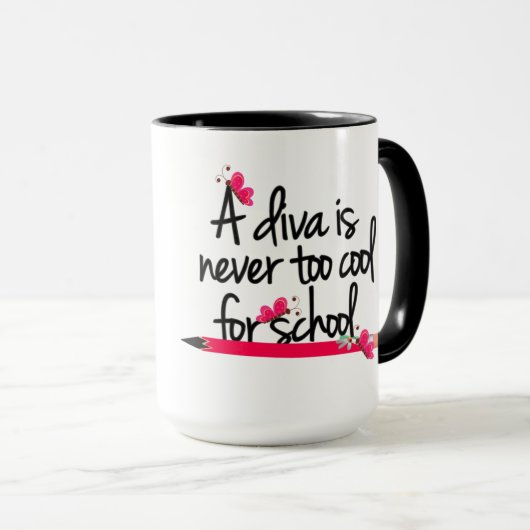 Diva Gift Mug (Devant droit)