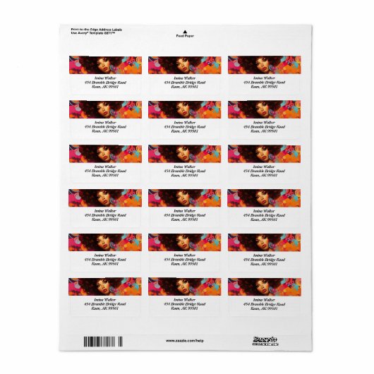 Diva Illumination : Diva-ish Delights Étiquette (Feuille entière)